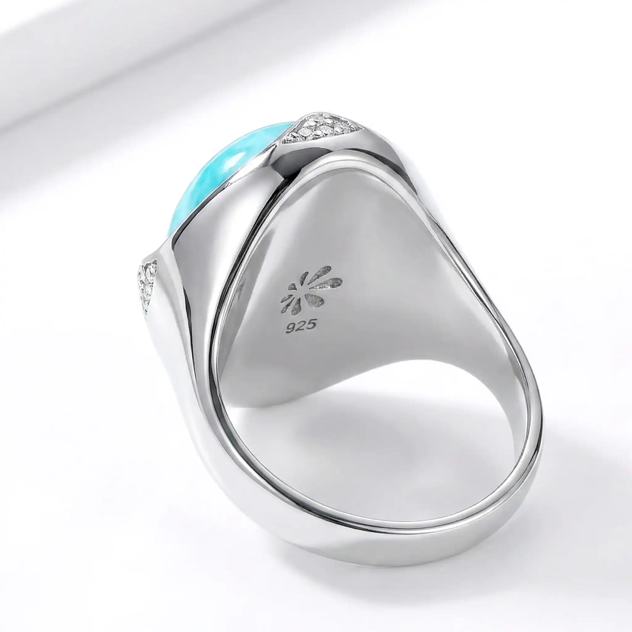 Sterling silver and larimar by marahlago