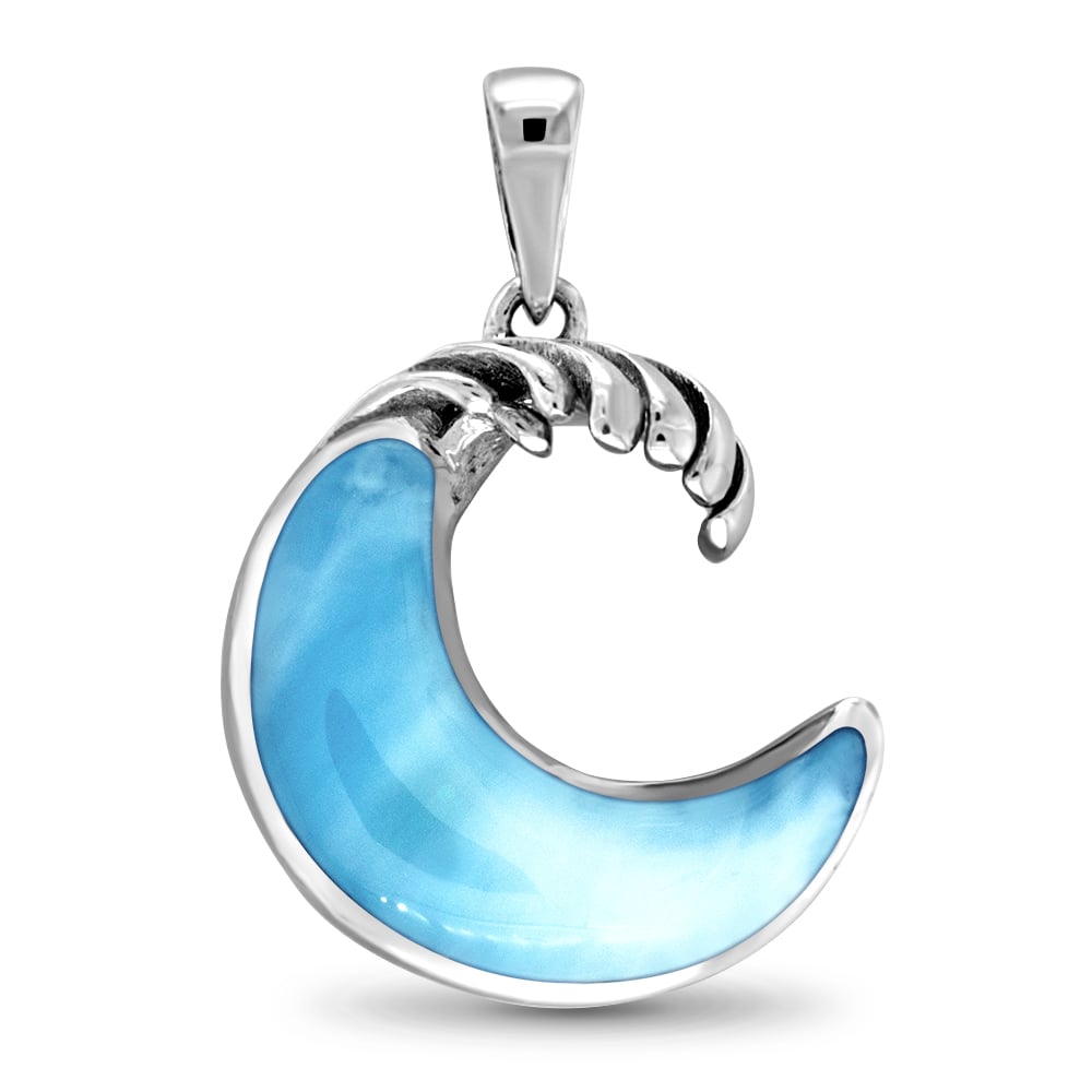 Crescent Wave Necklace