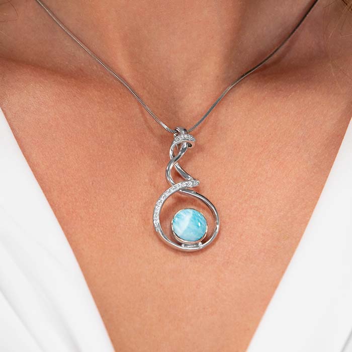 Larimar Necklace