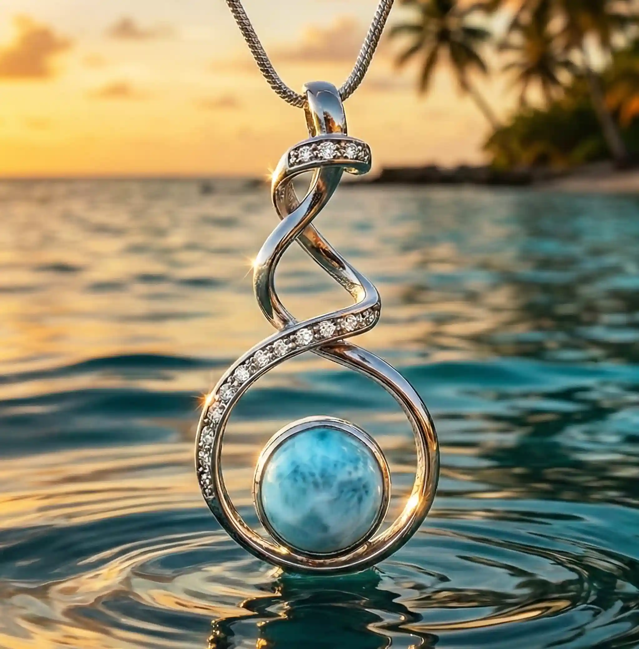 Larimar Necklace