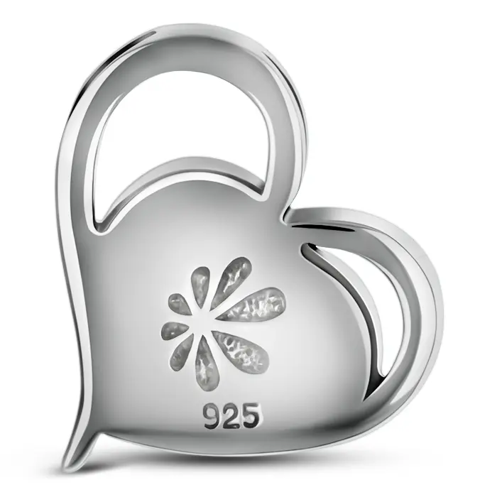 Darling Heart Pendant with Larimar Gemstone