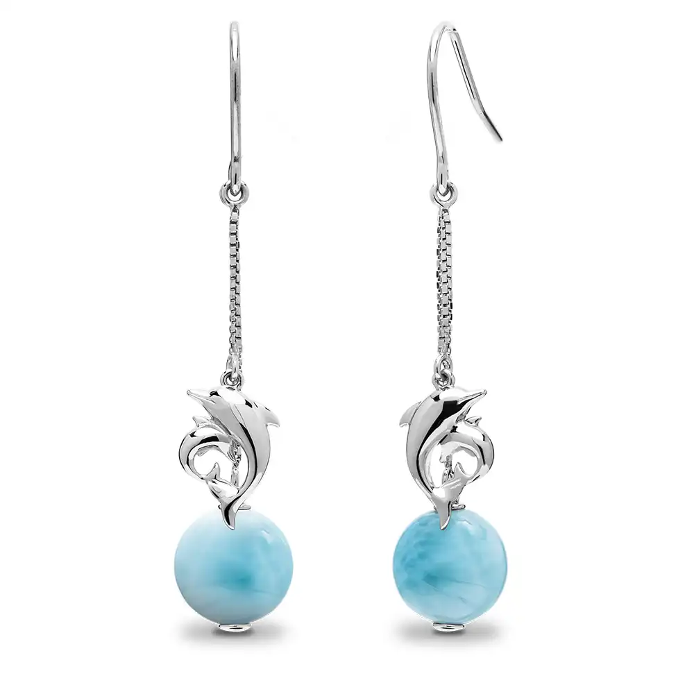 Dolphin Dangle Earrings