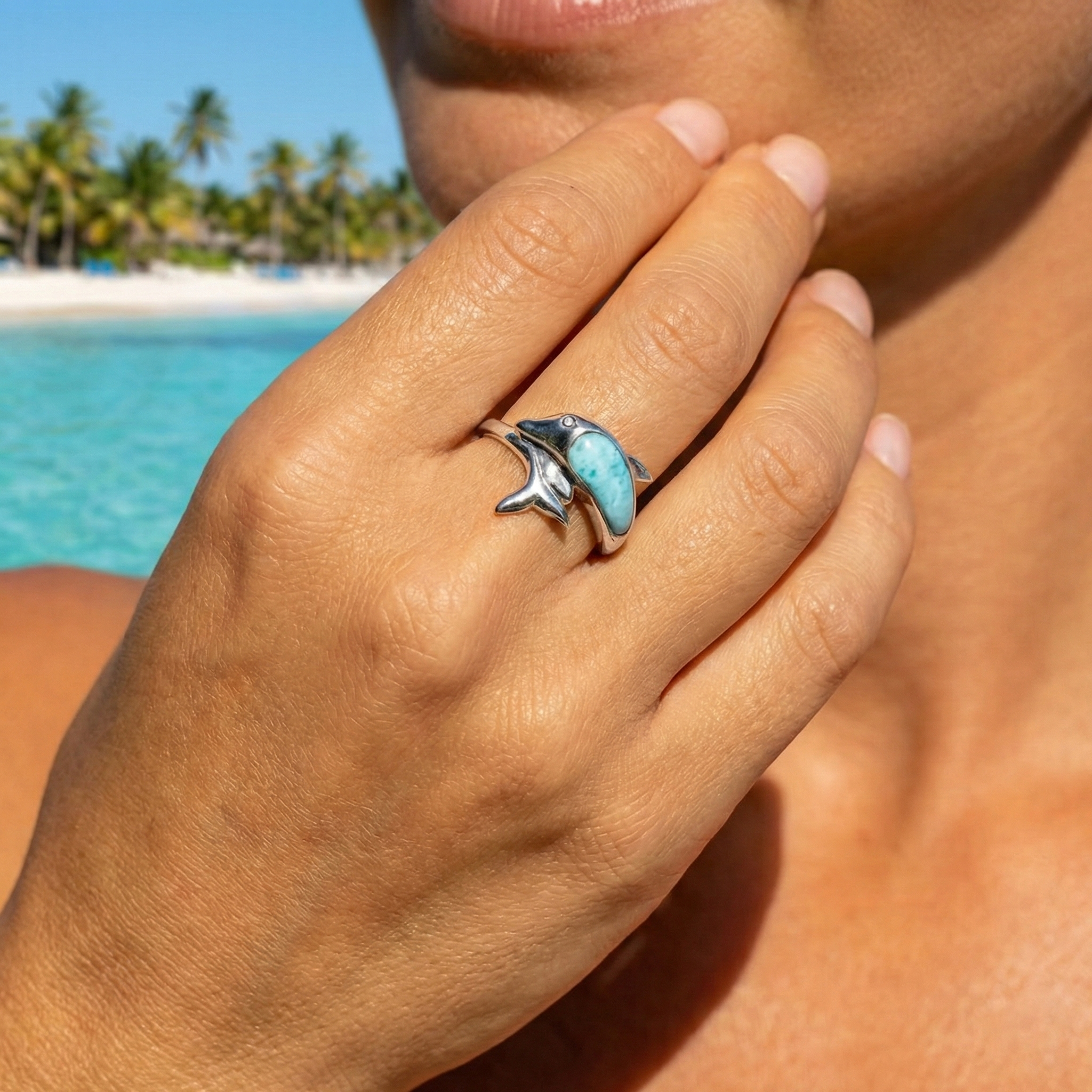 Animal Ring Sterling Silver Dolphin Ring Sterling Silver Dolphin 