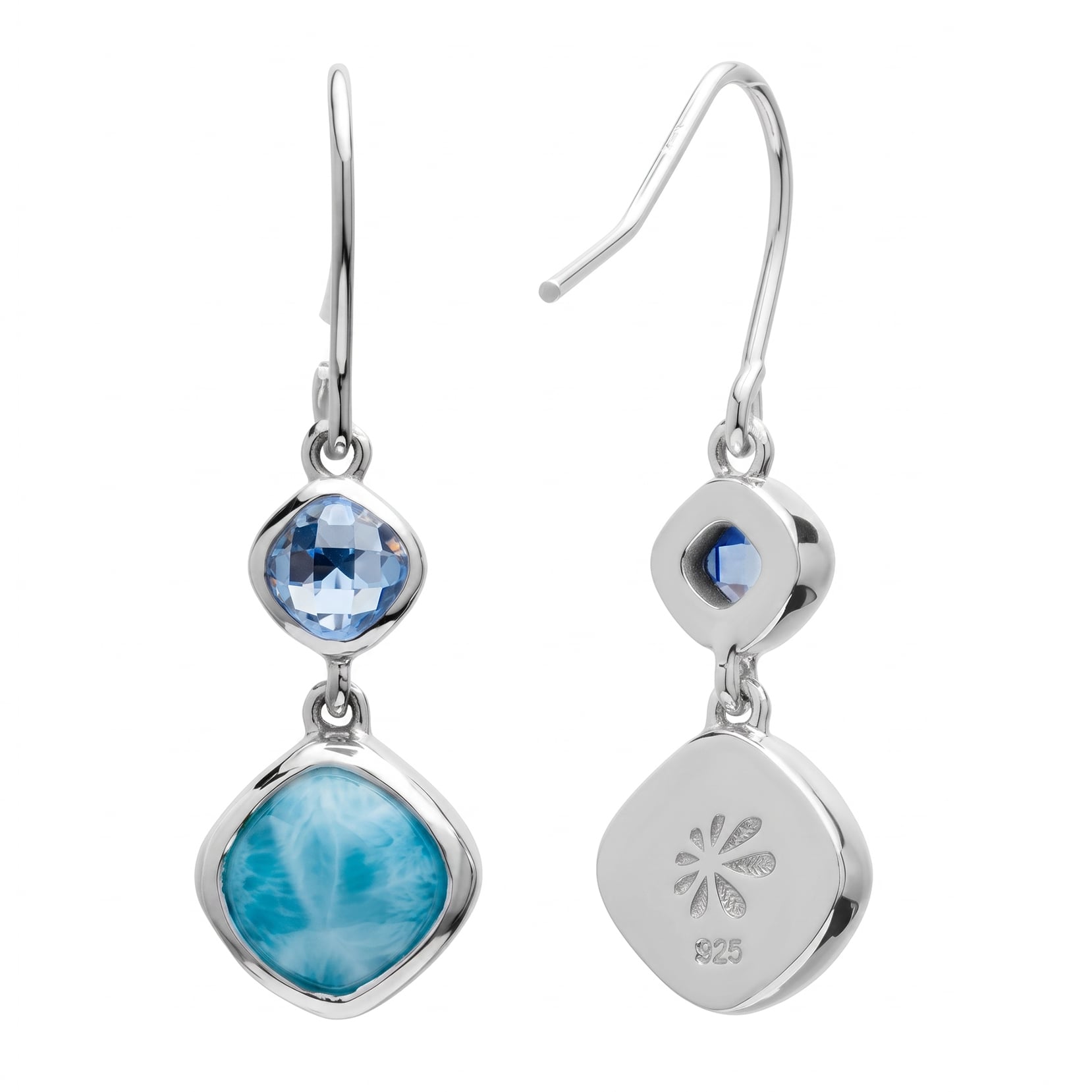 Blue Gemstone earrings
