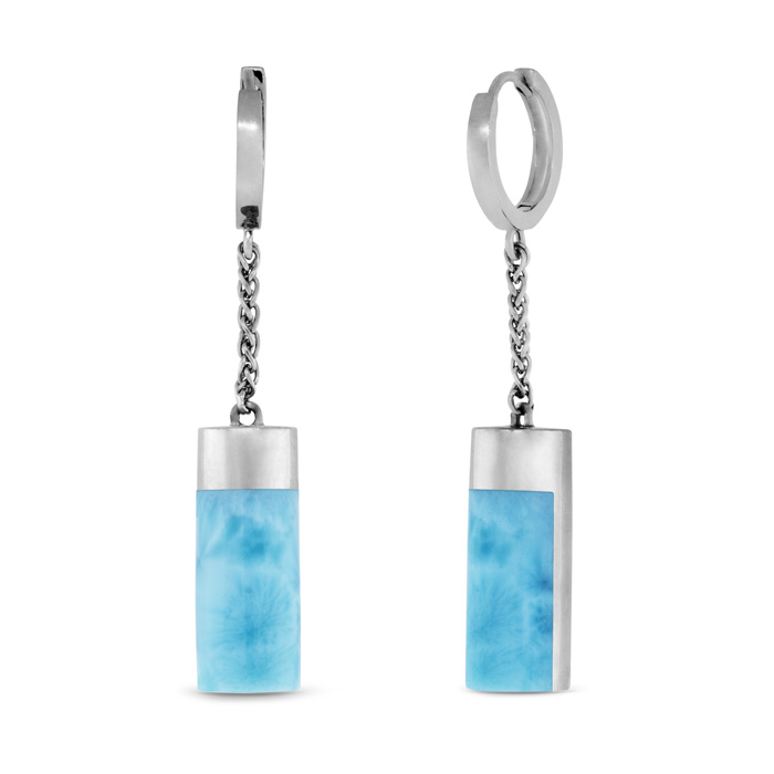 marahlago larimar Castaway Larimar Earrings jewelry