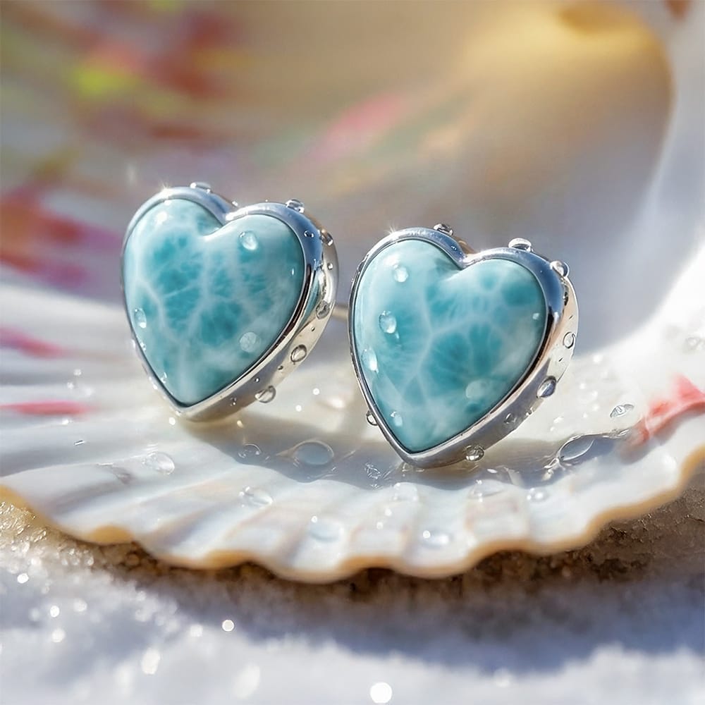 Heart Stud Earrings