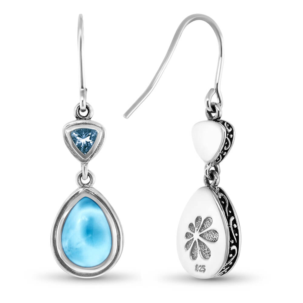 marahlago Blue Stone Earrings