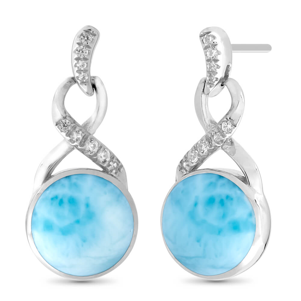 Larimar Earrings, Organa