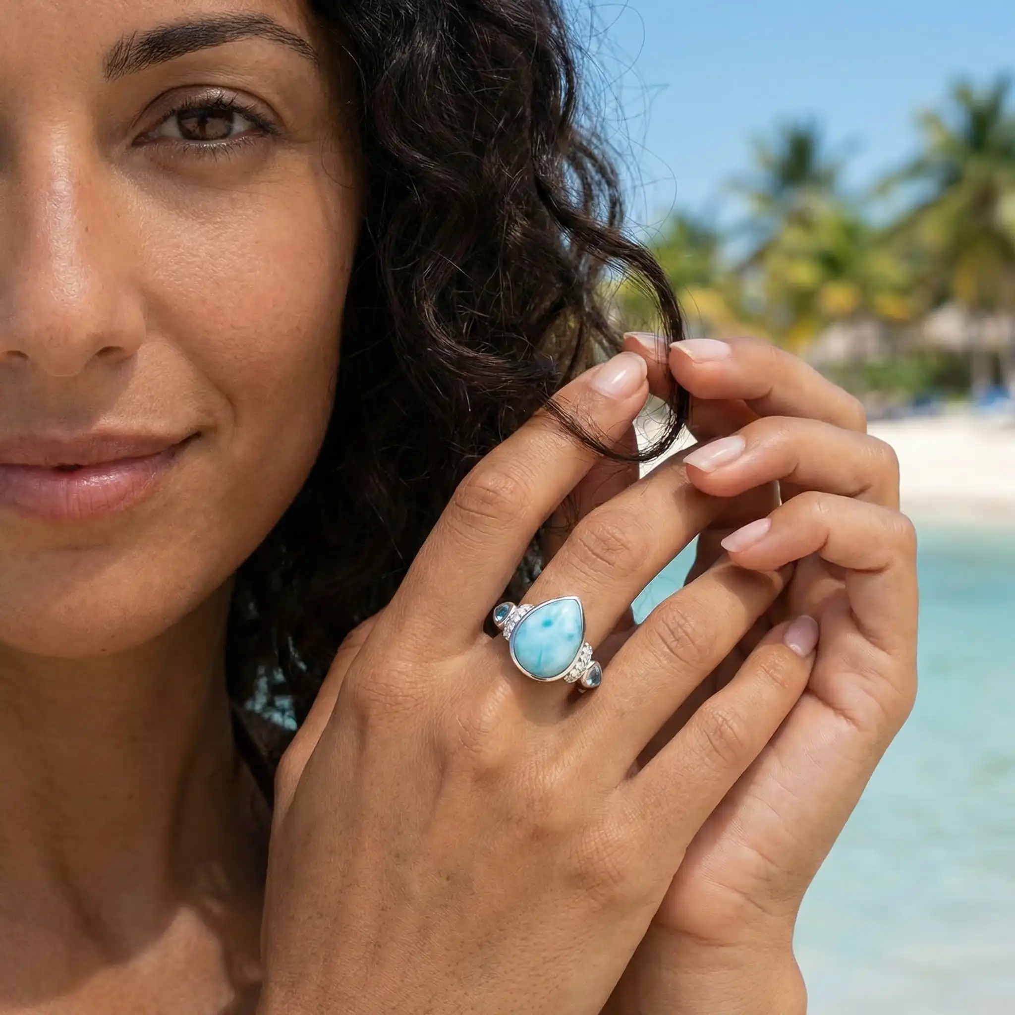 Marahlago Esme Larimar Ring