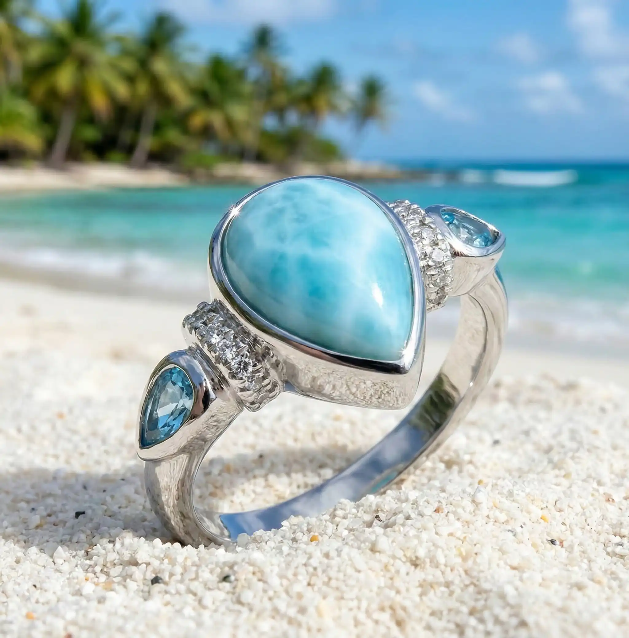 Marahlago Esme Larimar Ring