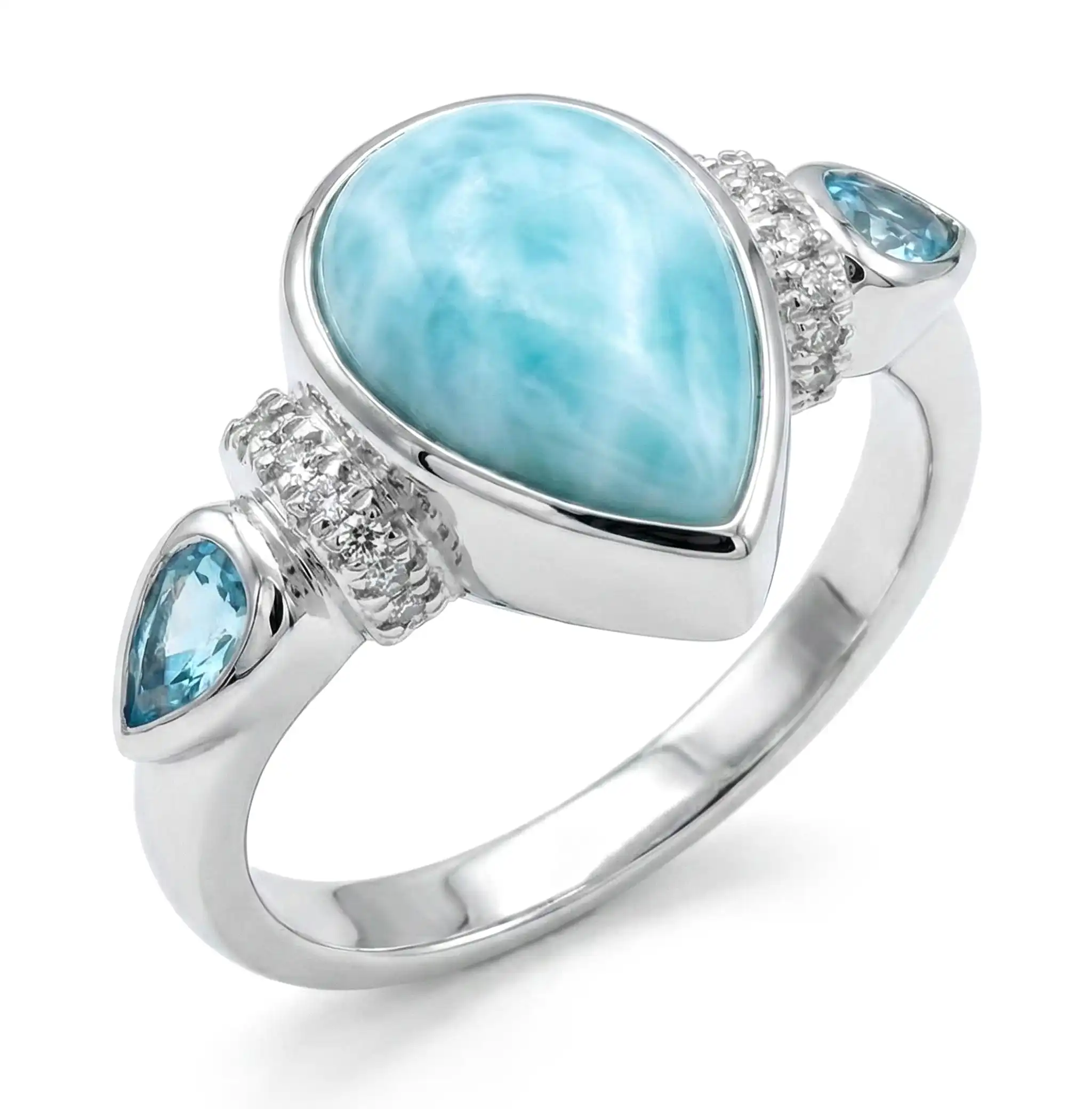 Marahlago Esme Larimar Ring