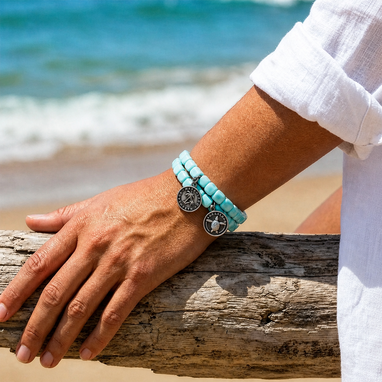 Beach Charm Bracelet