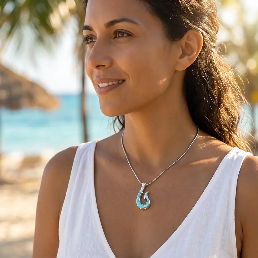 Fish Hook Necklace