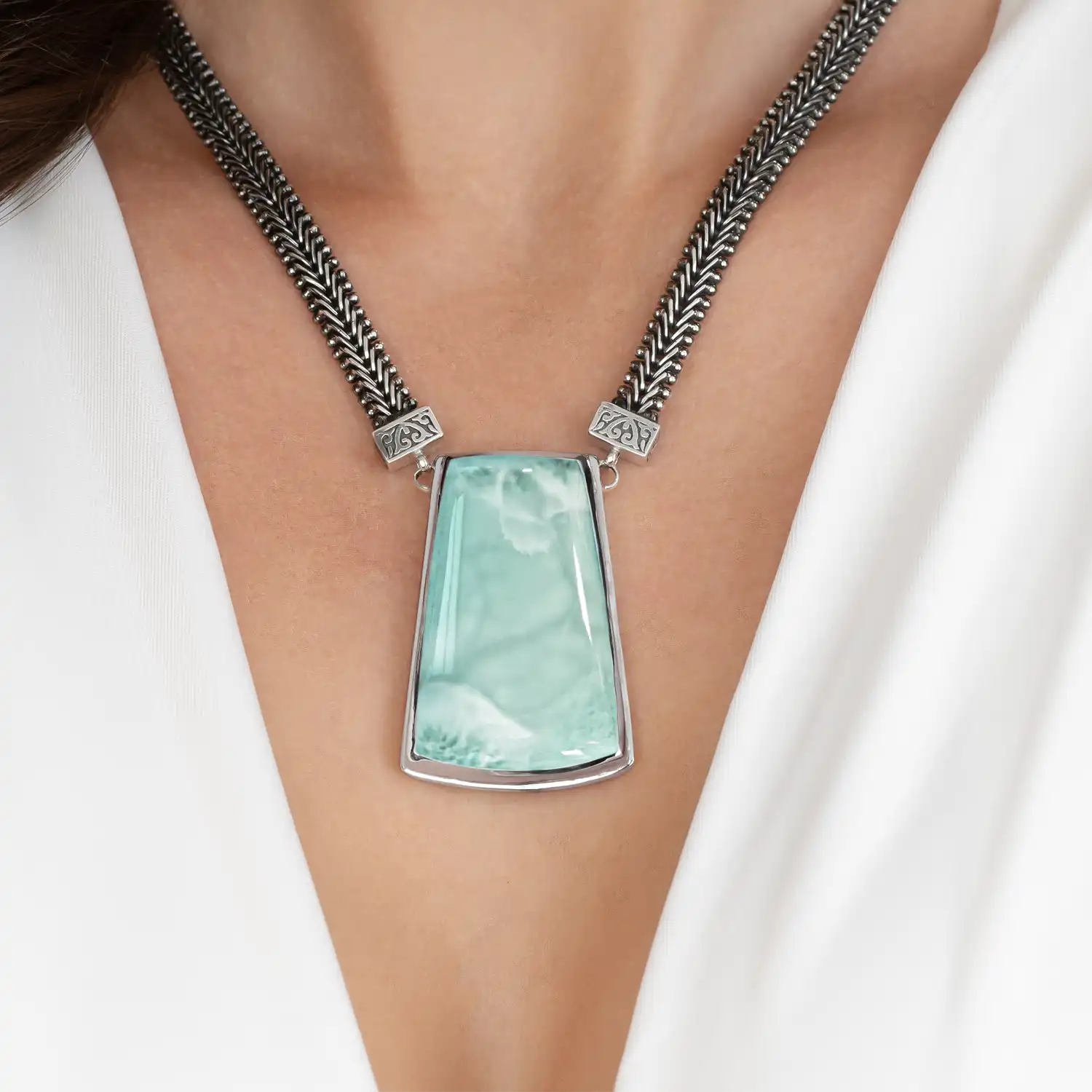 Hanna Larimar Necklace