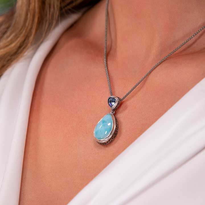 Blue stone Necklace