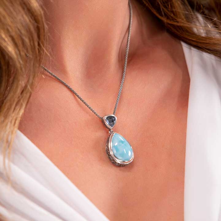 Blue stone Necklace
