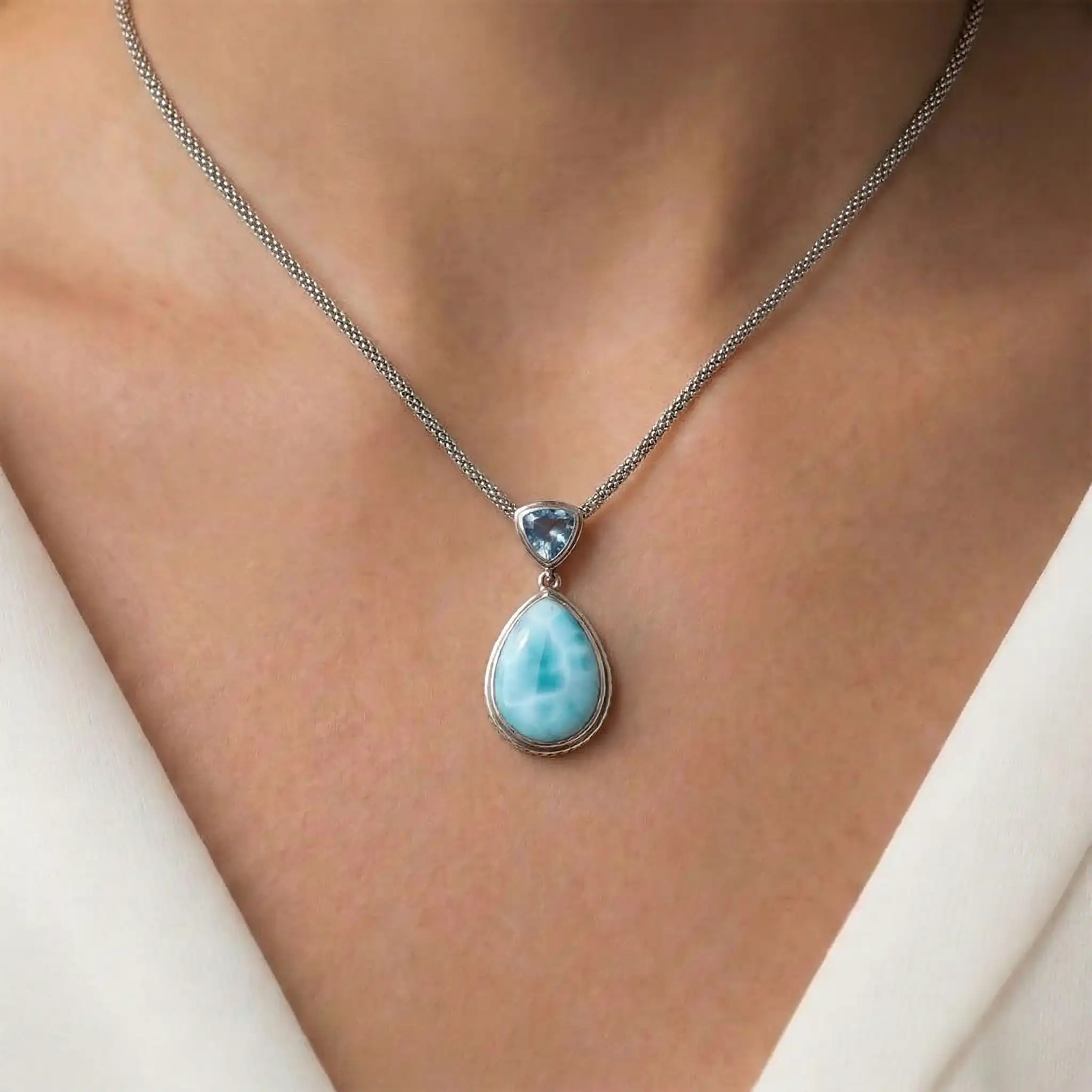 Blue stone Necklace