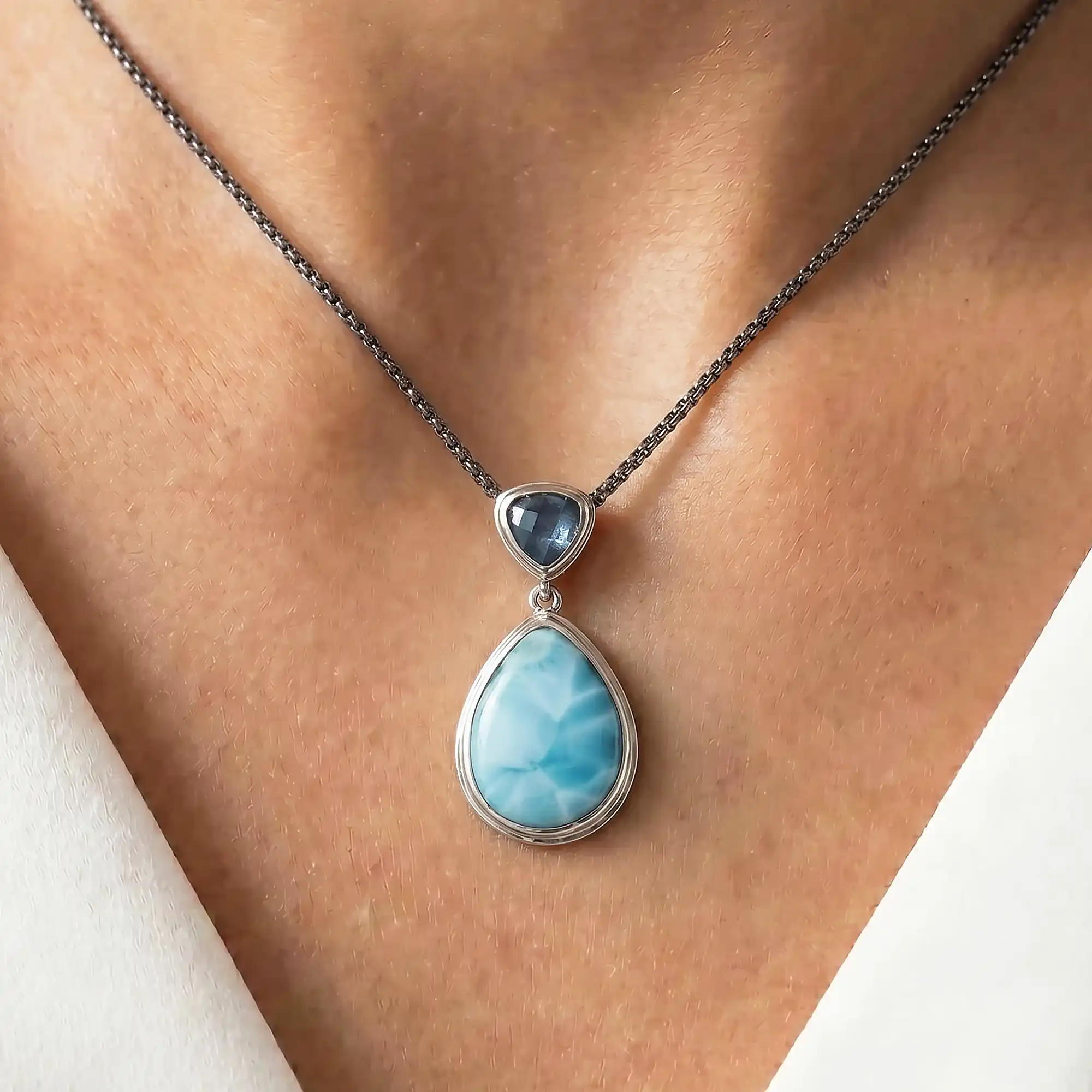 ILONA LARIMAR NECKLACE