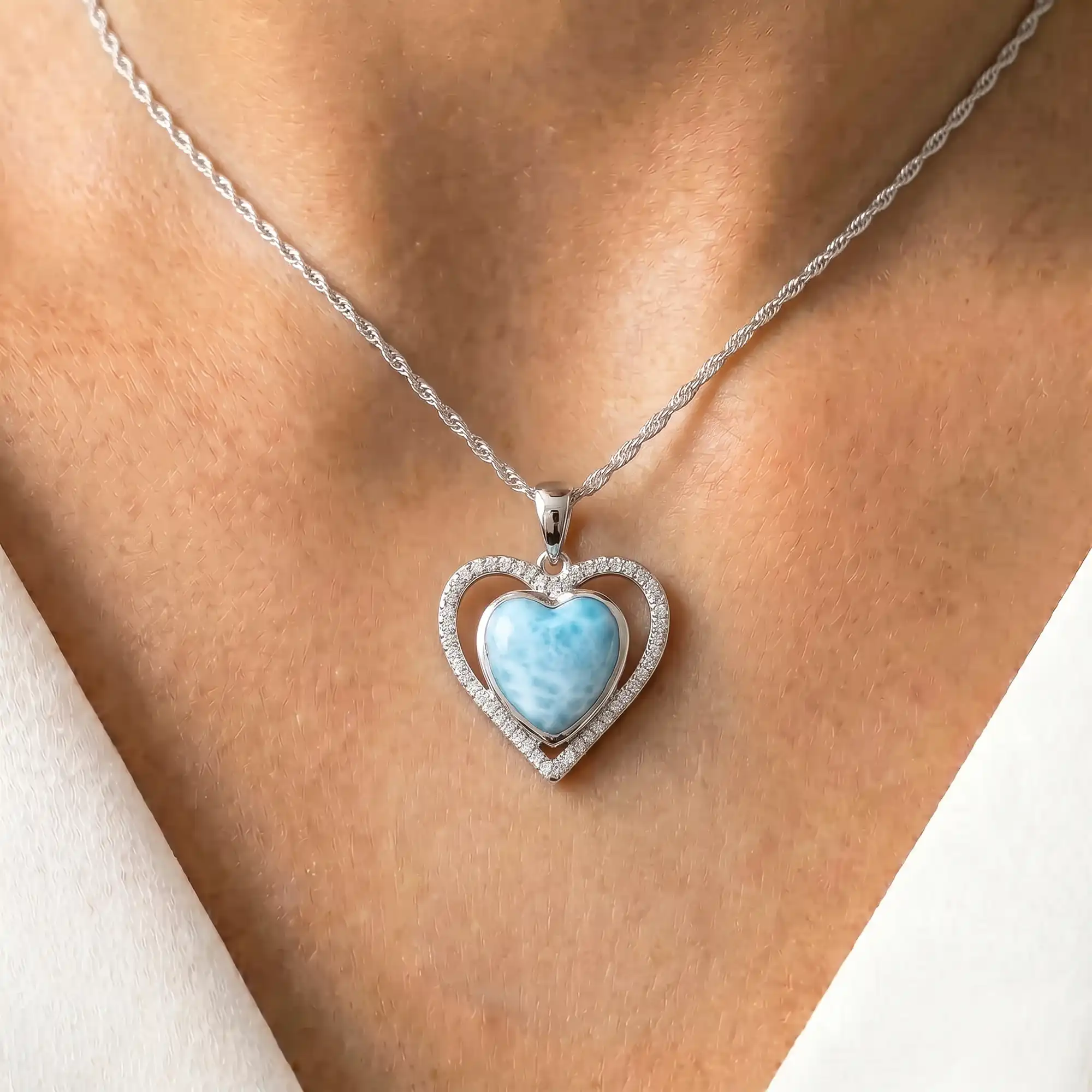 INFINITY HEART NECKLACE