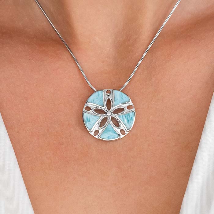 Sterling silver sand dollar jewelry on sale