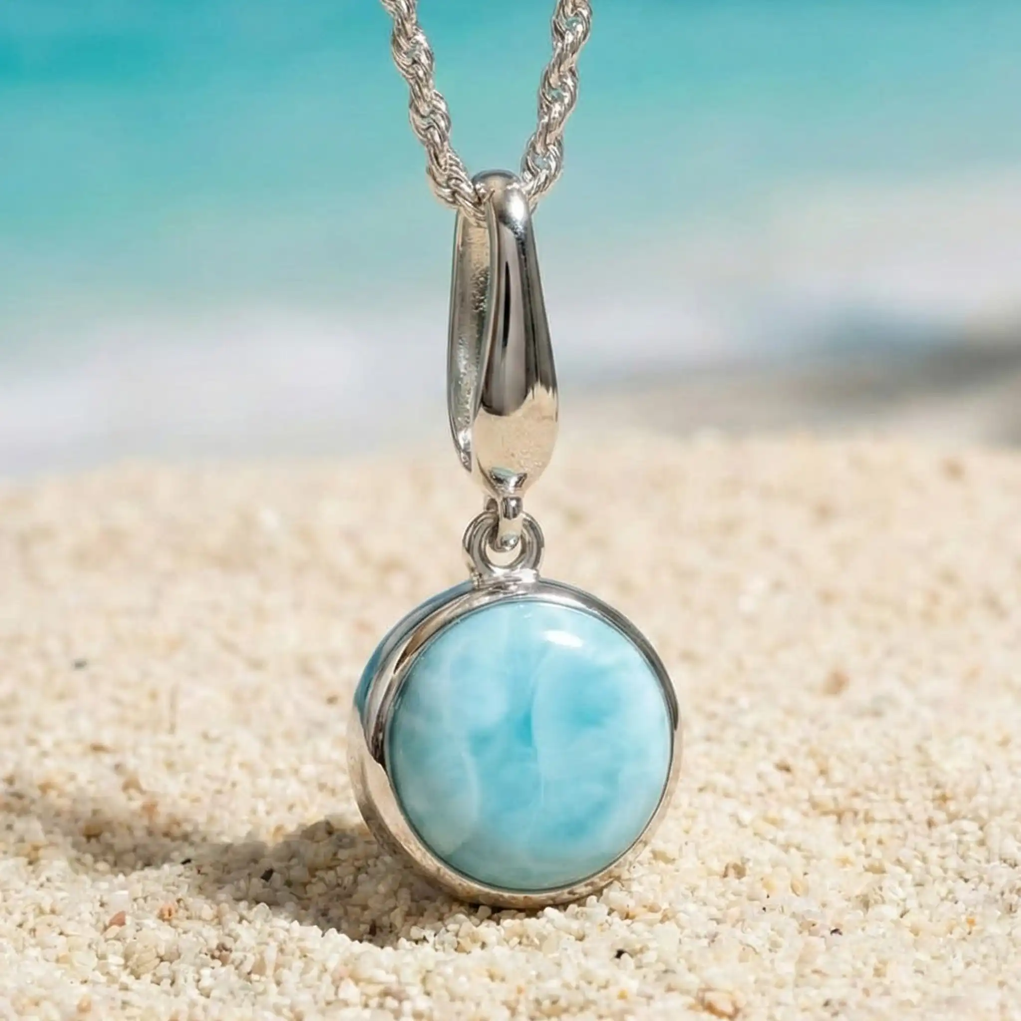 marahlago larimar Liquido Larimar Necklace jewelry
