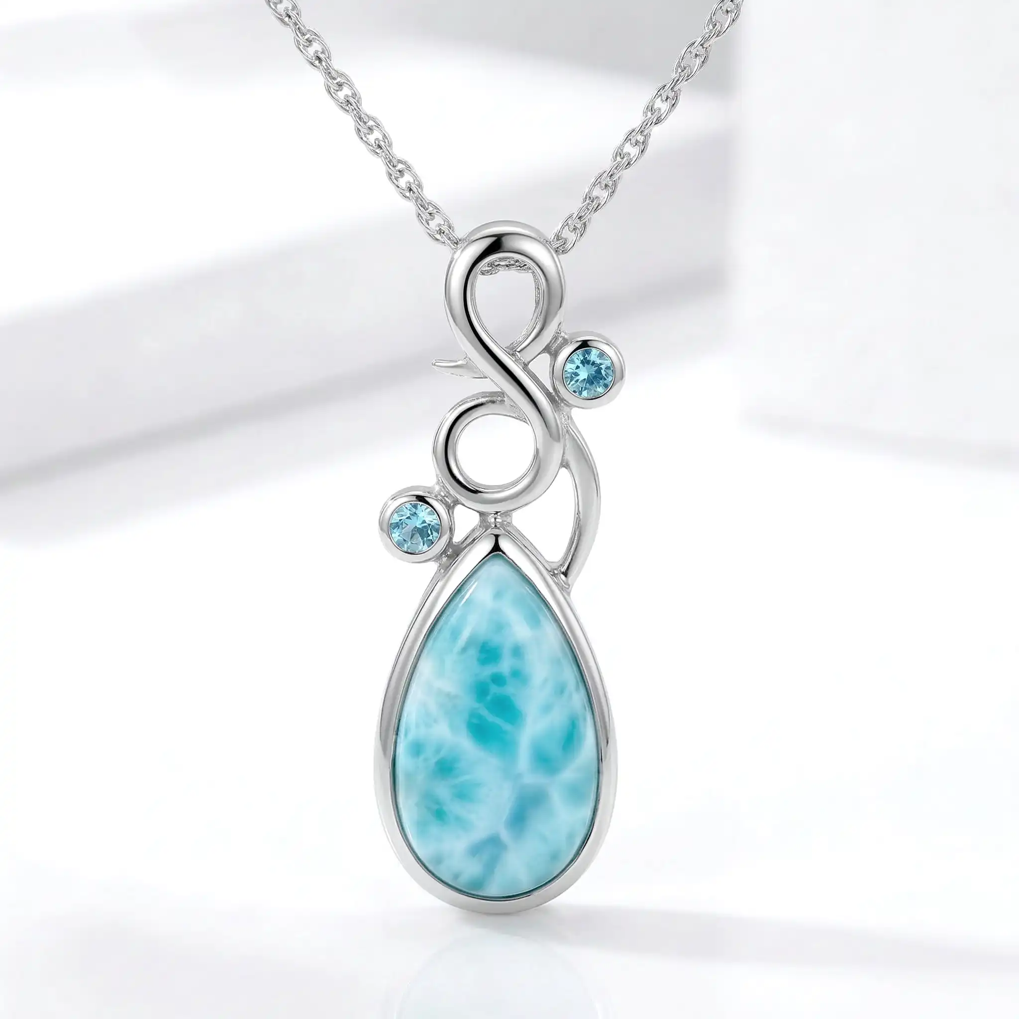Larimar Lyric Pendant