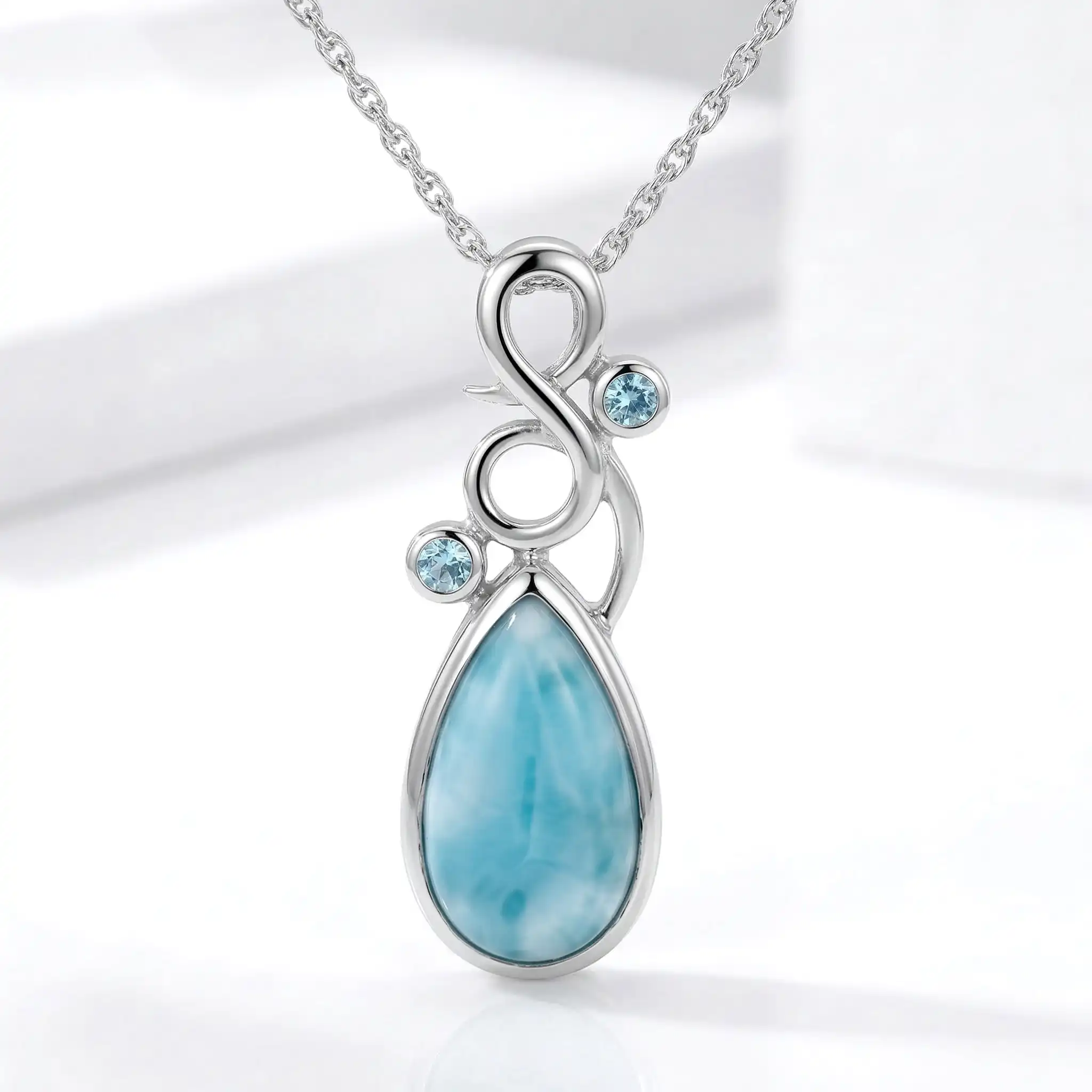 Larimar Lyric Pendant