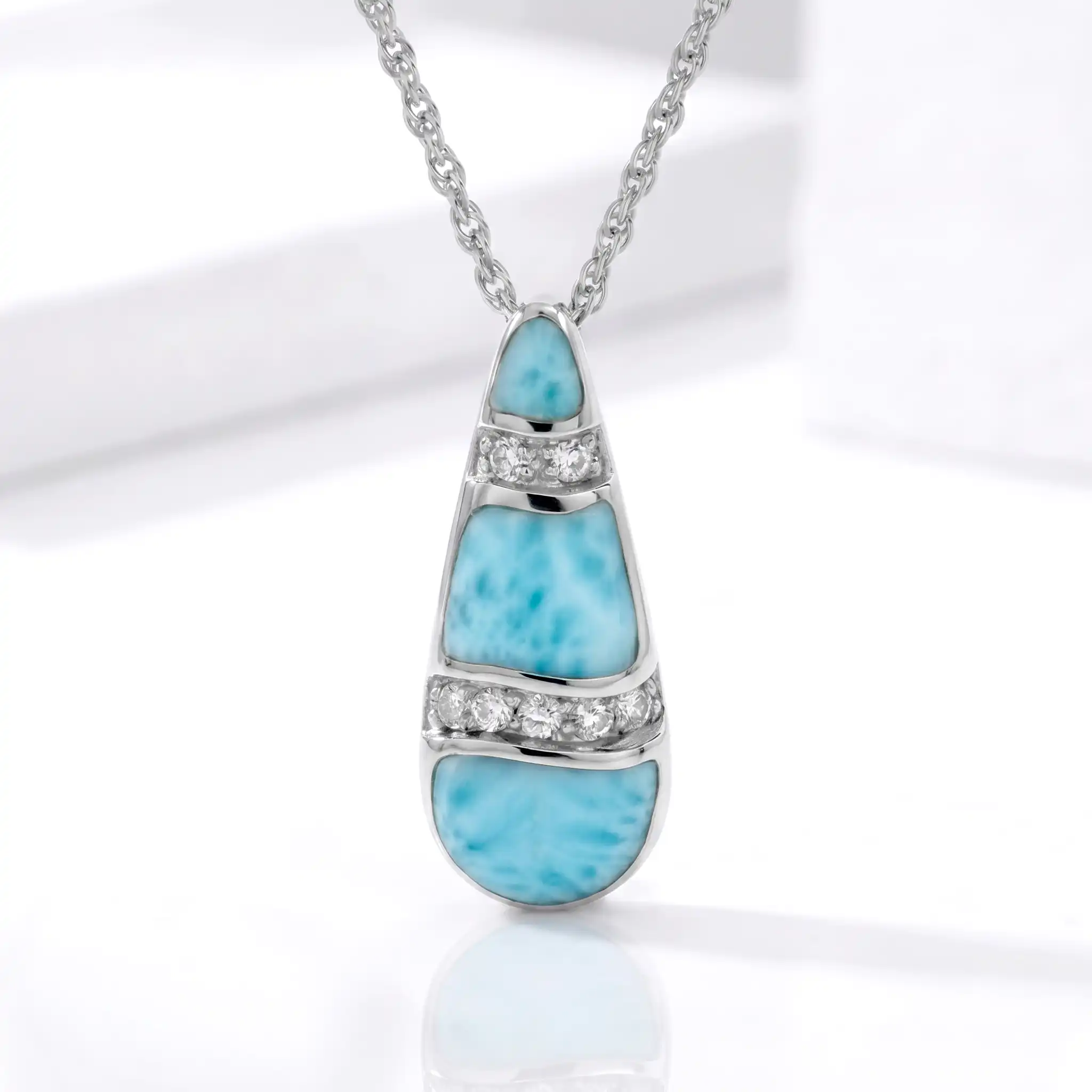 Larimar Necklace Marina