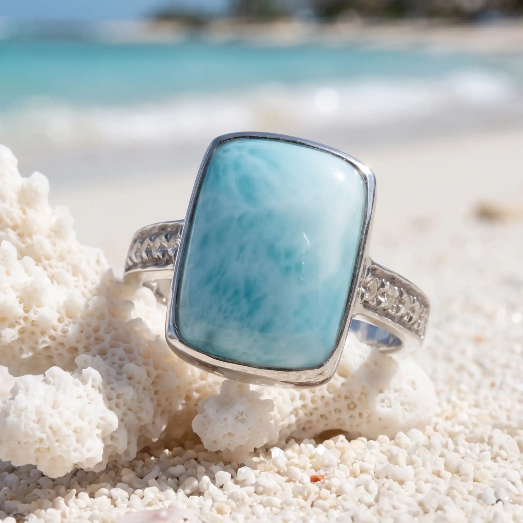 White Sapphire Ring