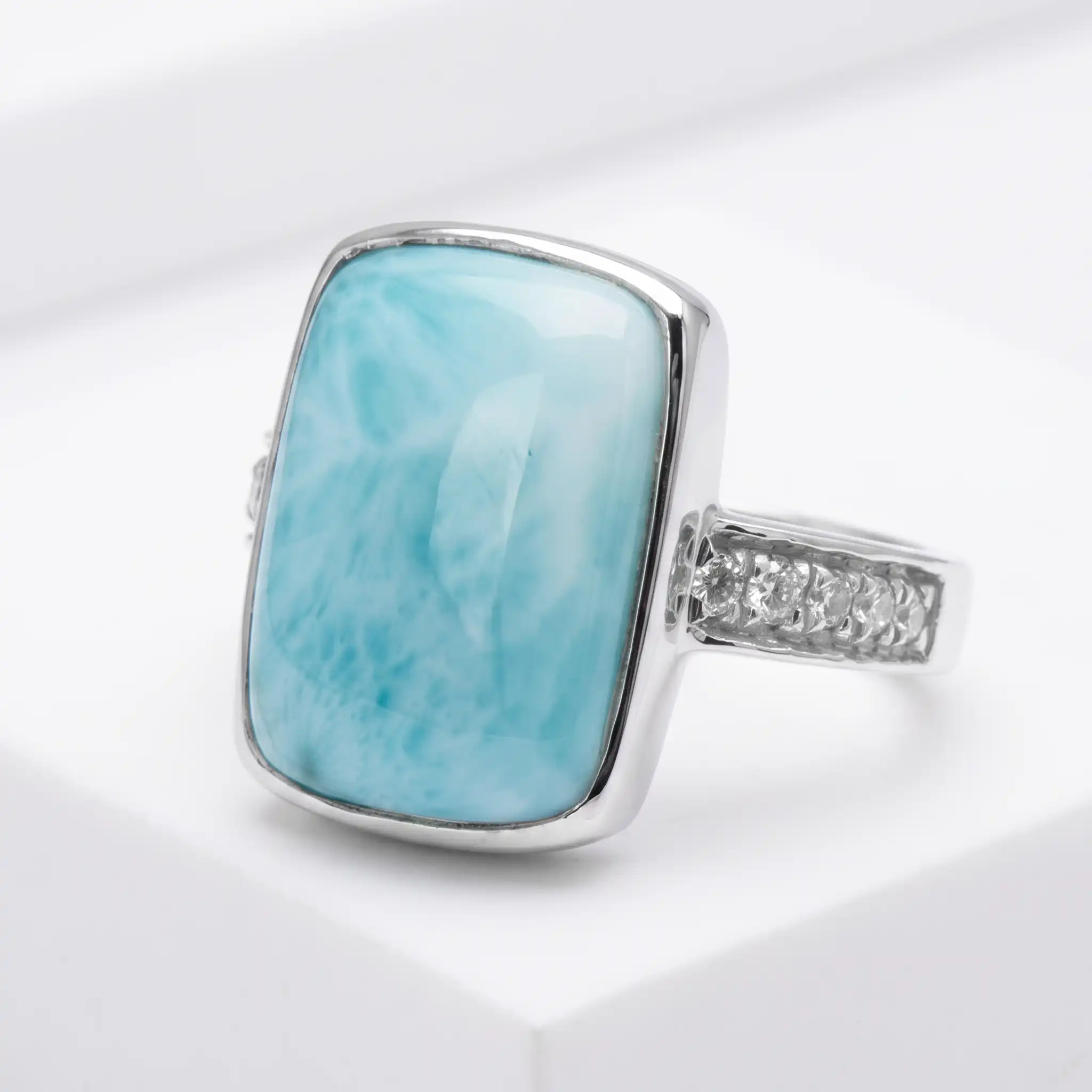 White Sapphire Ring