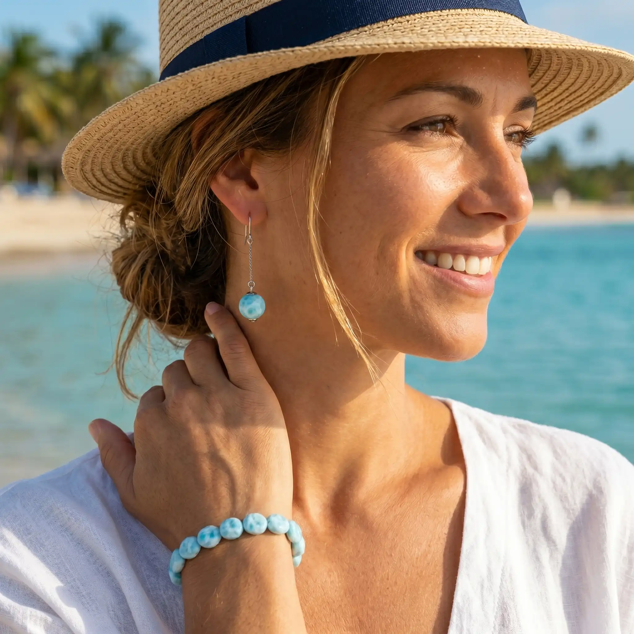 Larimar Jewelry set