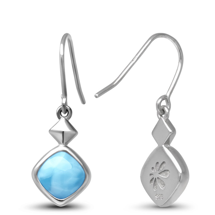 marahlago larimar Maya Larimar Earrings jewelry