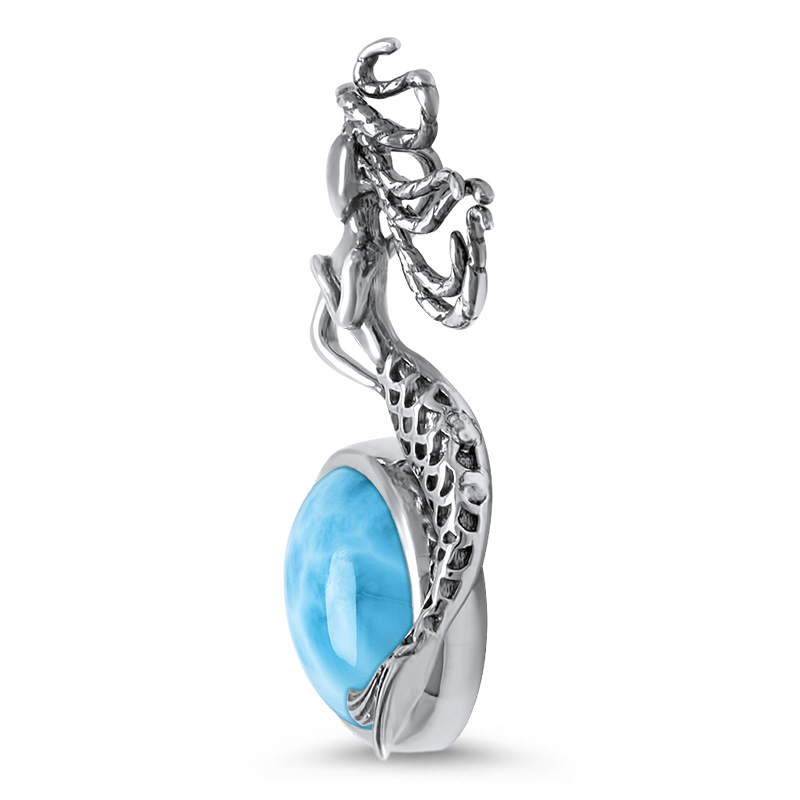 marahlago larimar Mermaid Pendant jewelry
