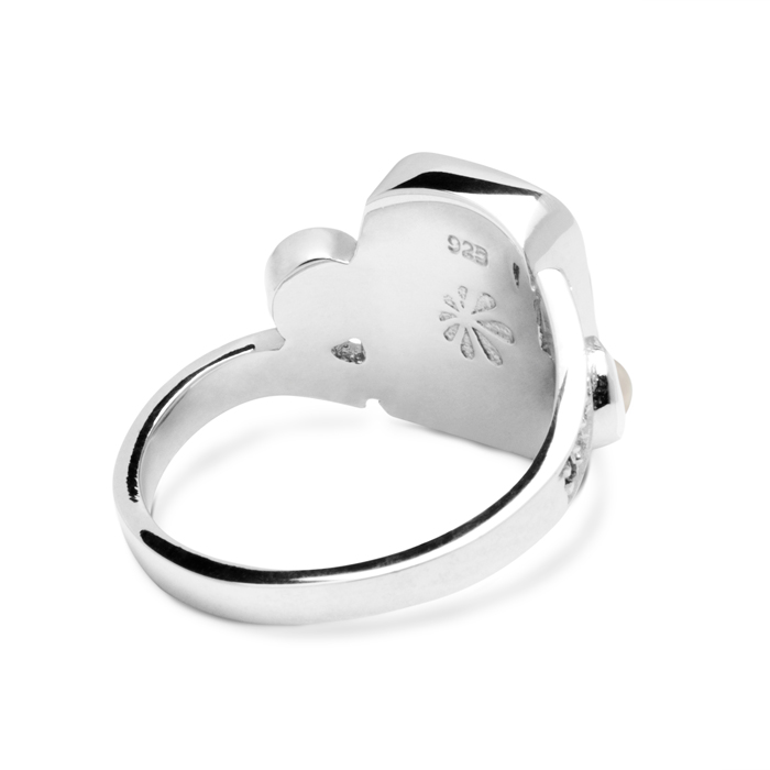 marahlago larimar Mirage Larimar Ring jewelry Back