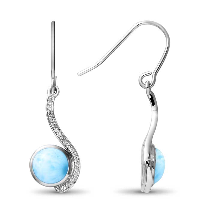 marahlago larimar Adella Larimar Earrings jewelry