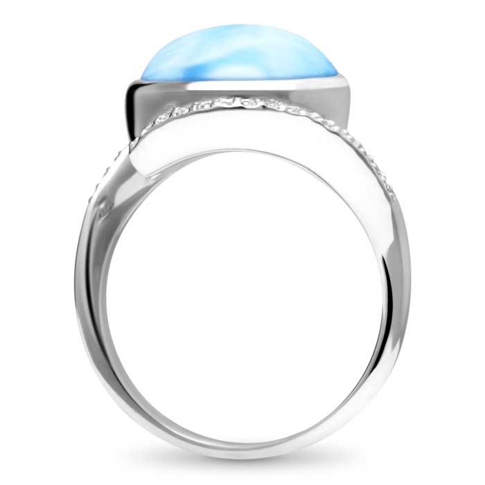 marahlago larimar Adella Larimar Ring jewelry
