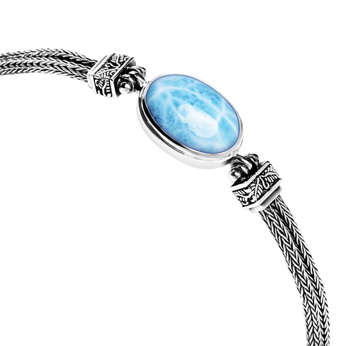 Alana Larimar Bracelet Marahlago Designer Jewelry