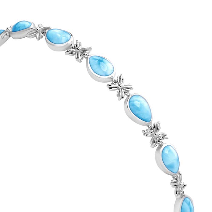 Ariel Larimar Bracelet Marahlago Designer Jewelry