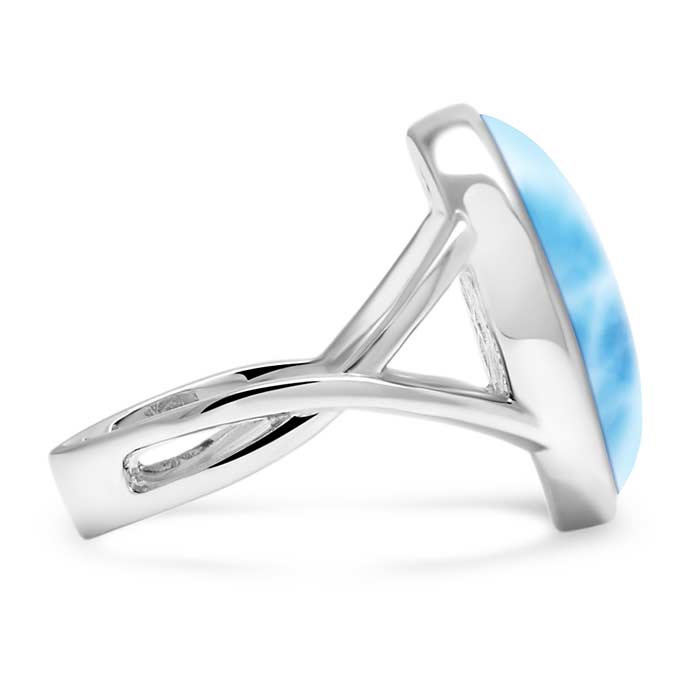 marahlago larimar Oval Larimar Ring jewelry