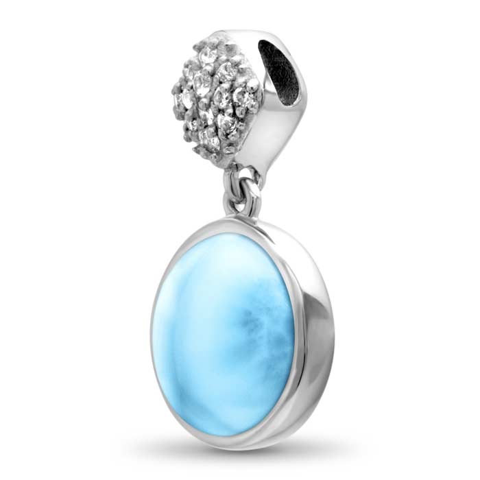 marahlago larimar Bliss Round Larimar Necklace jewelry
