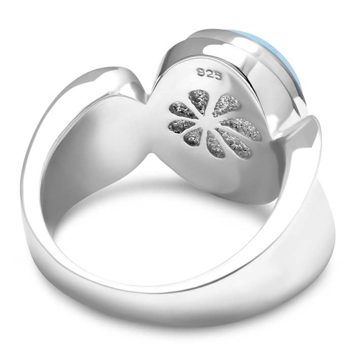 marahlago larimar Caressa Larimar Ring jewelry