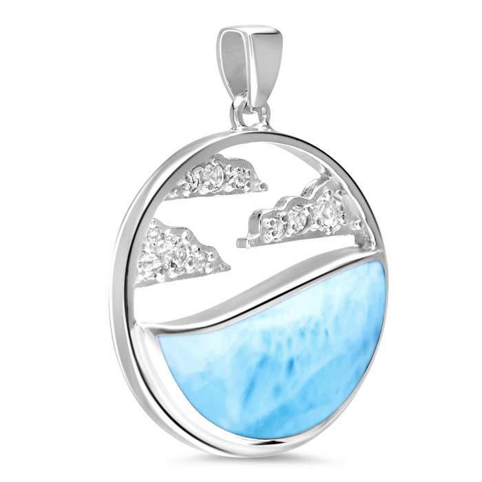 Cloud Necklace in Sterling Silver