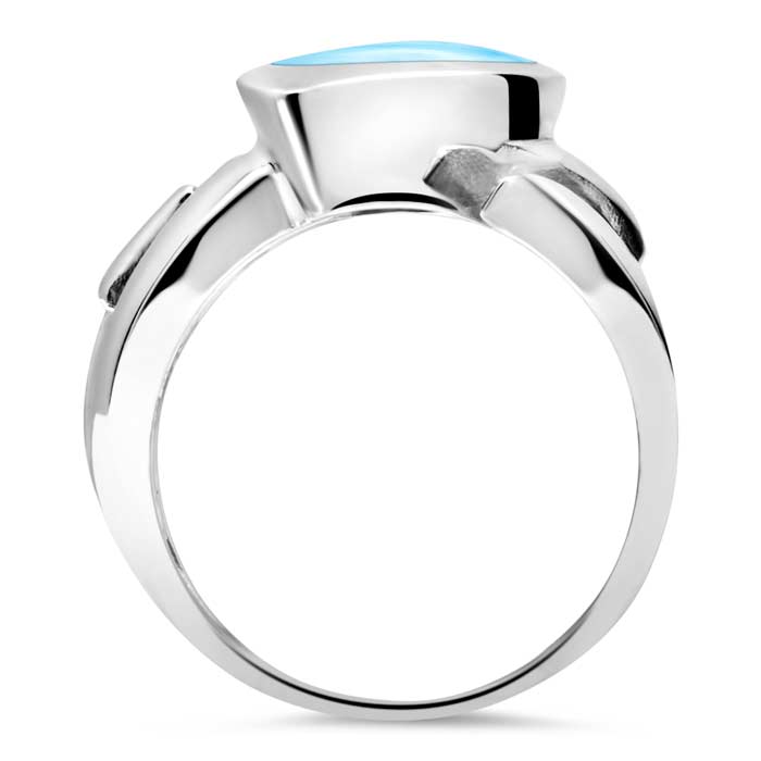 marahlago larimar Curva Larimar Ring jewelry
