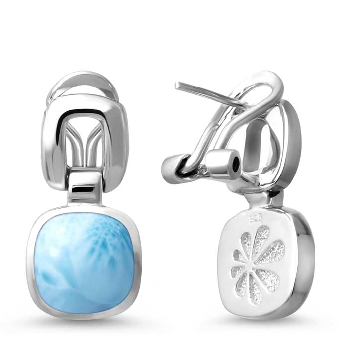 marahlago larimar Del Mar Larimar Earrings jewelry