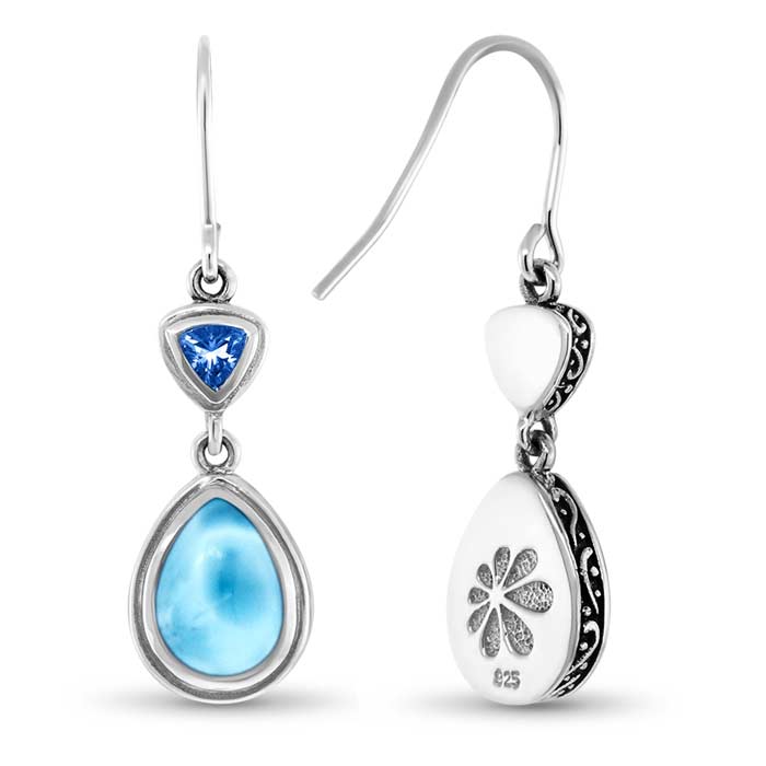 marahlago larimar Ilona Larimar Earrings jewelry