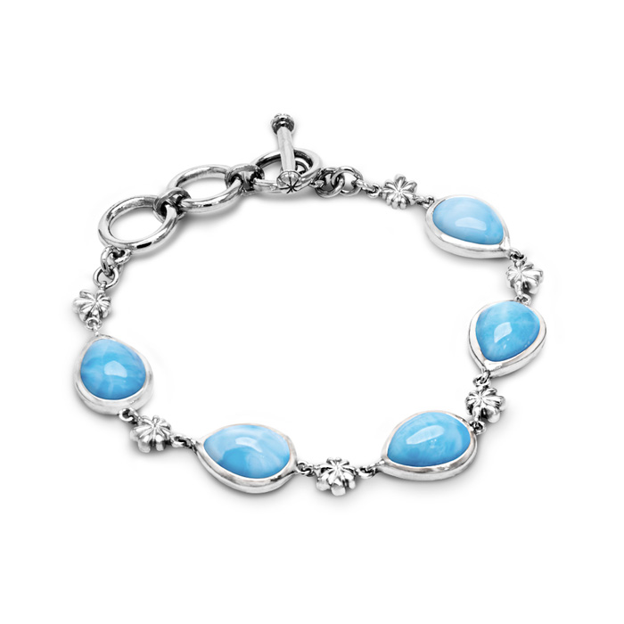 marahlago larimar ML Logo Larimar Bracelet jewelry
