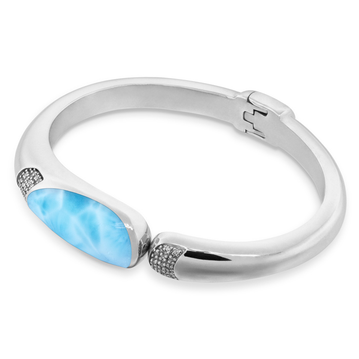 Bangle with White Sapphire
