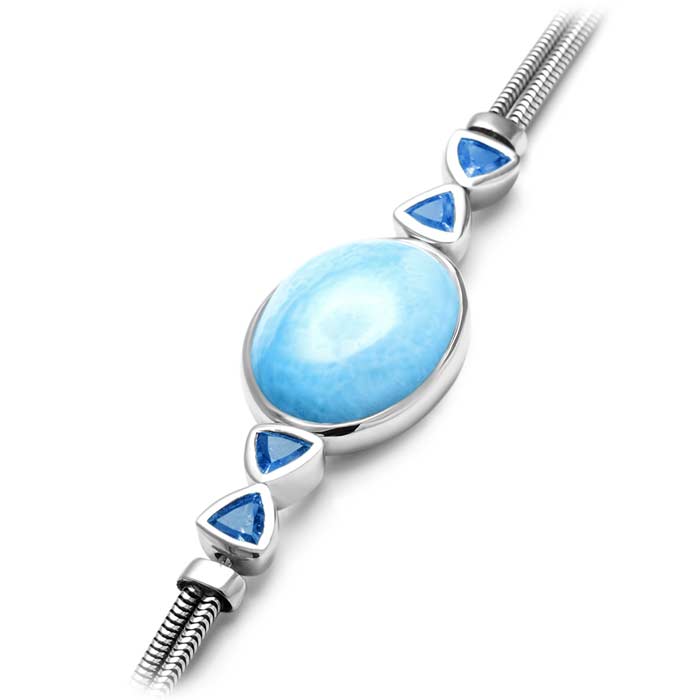 Mother Wife Gift Jewelry Larimar Gemstone
