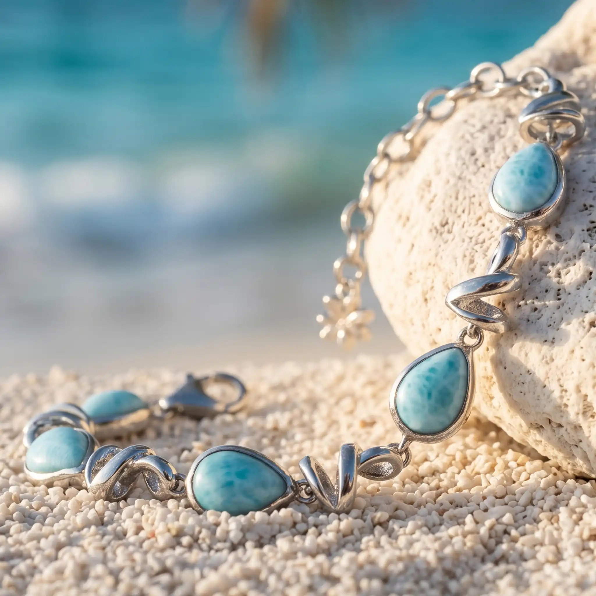 marahlago larimar Muse Larimar Bracelet jewelry