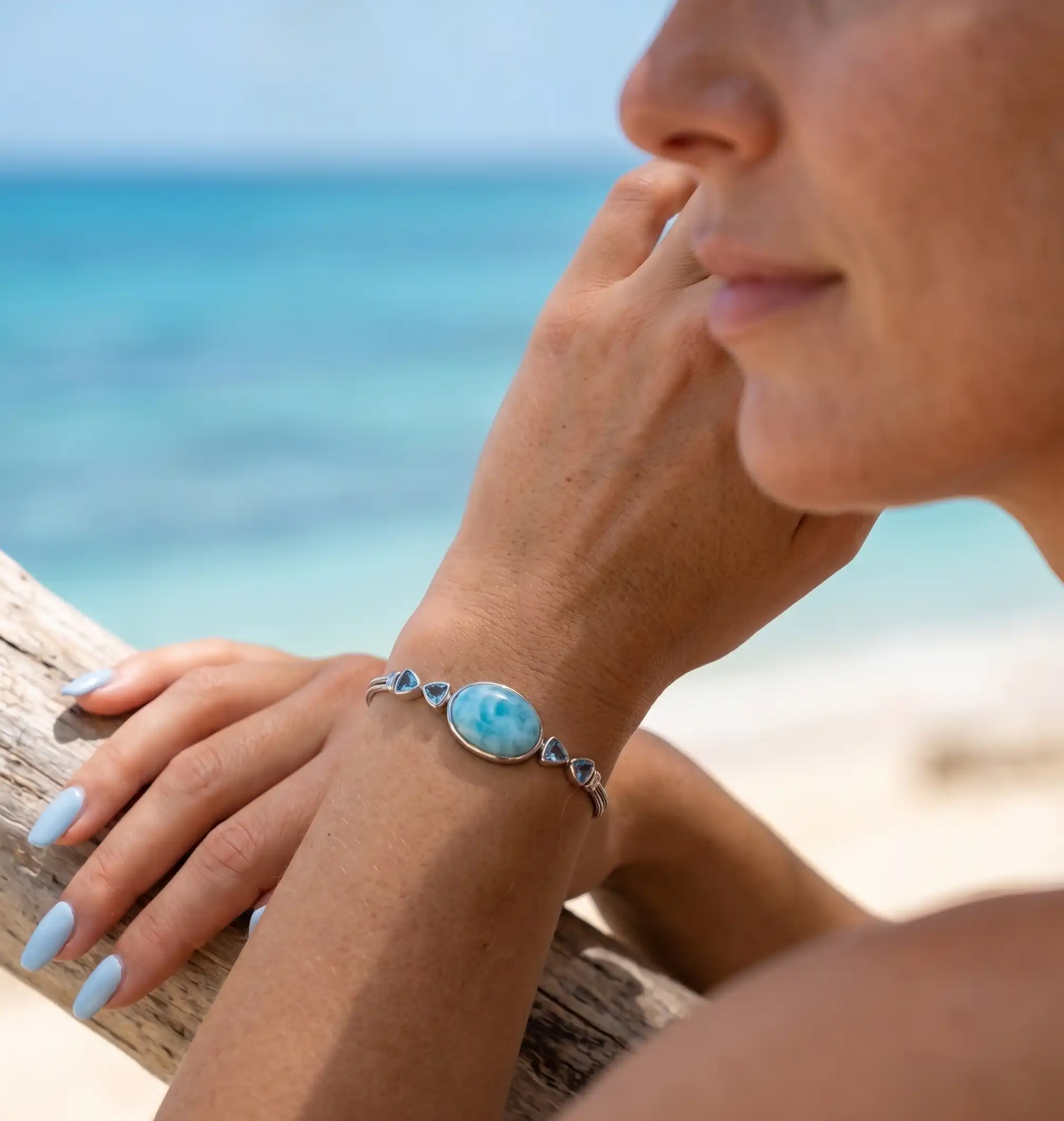 Larimar Bracelet